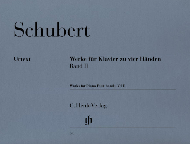 Schubert, Works for Piano 4-hands 2 (Henle)