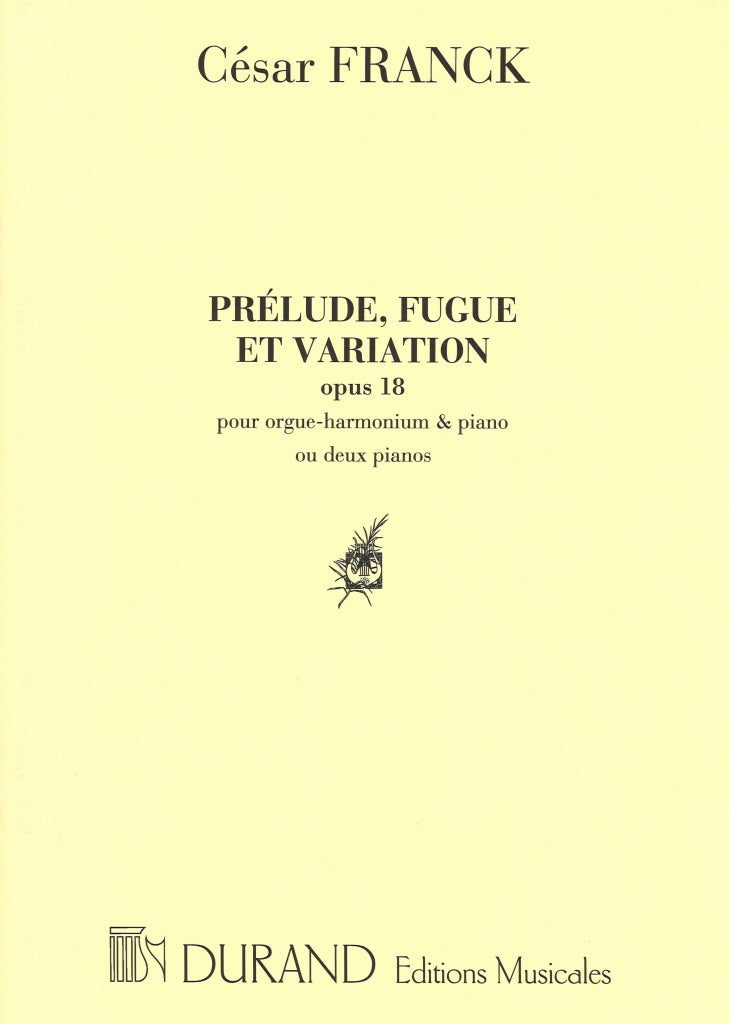 Franck, Prelude, Fugue et Variation (Durand)