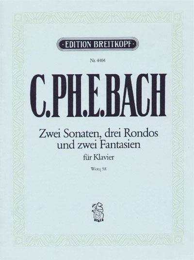 Bach,C.P.E., Sonaten, Rondos Wq 58 (Breitkopf)