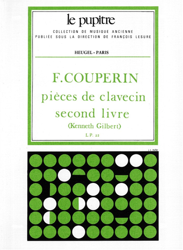 Couperin, Pieces de clavecin 2 (Gilbert) (Heugel)
