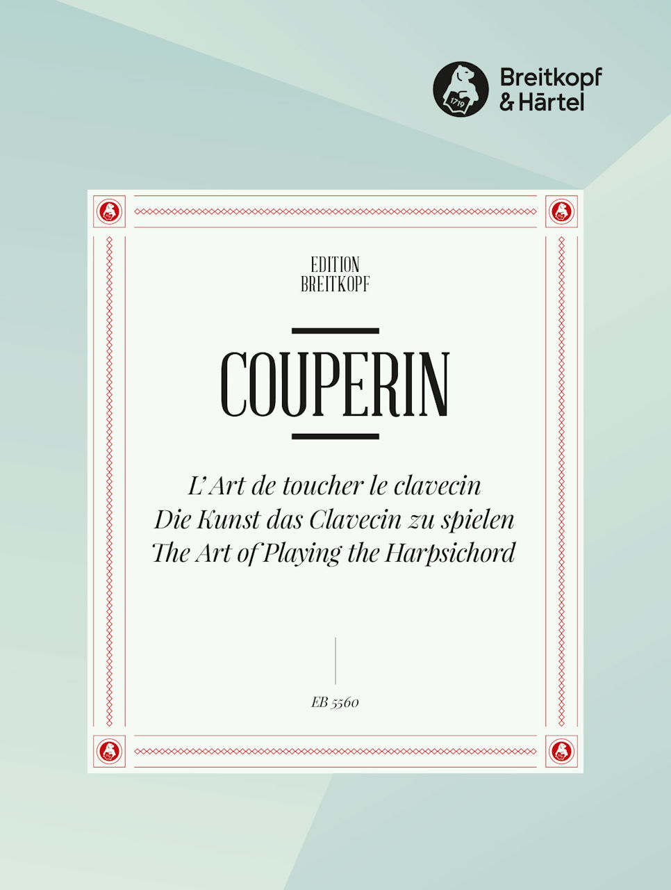 Couperin, L'Art de toucher le Clavecin (Breitkopf)