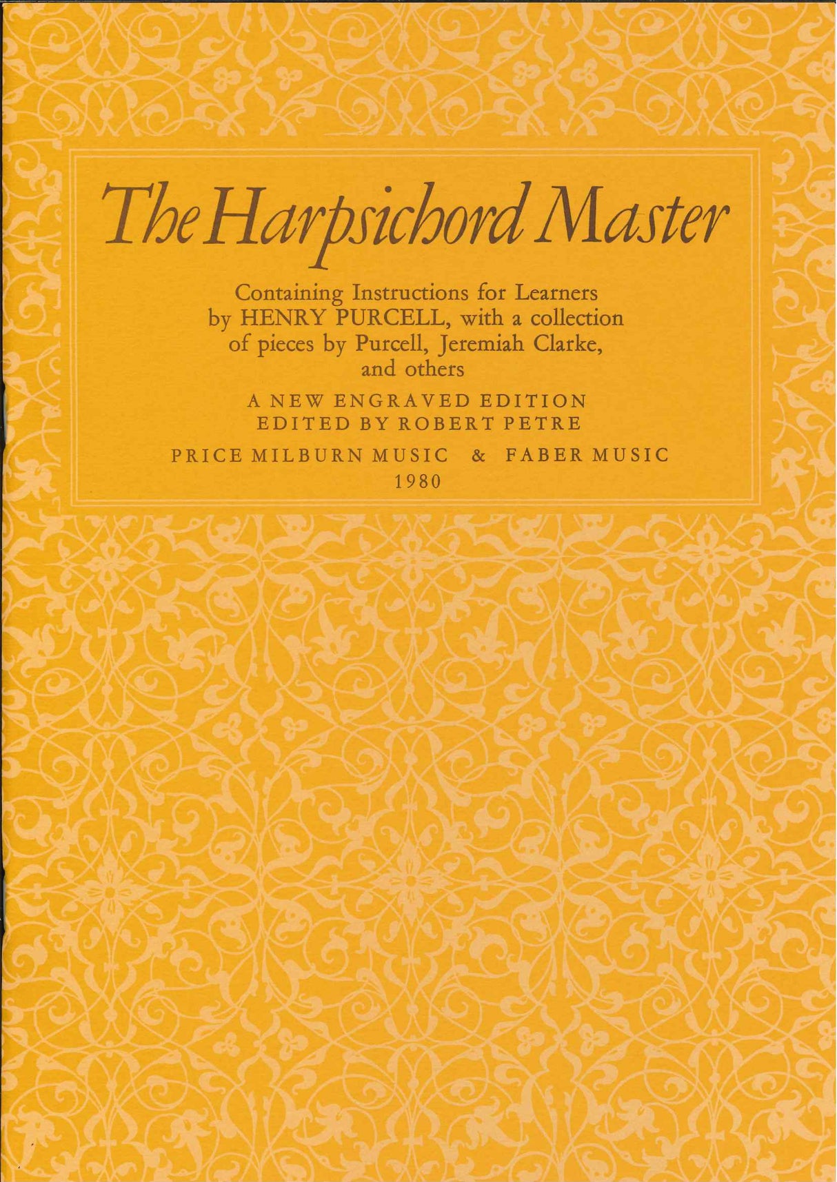 Purcell, Harpsichord Master 1697 (Faber Music)