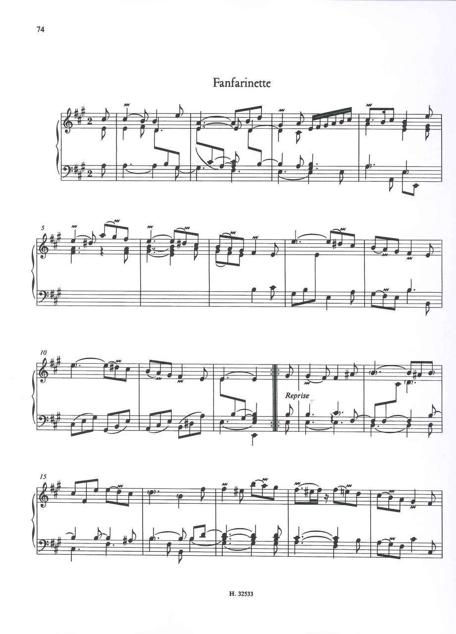 Rameau, Pieces de clavecin (Gilbert) (Heugel)