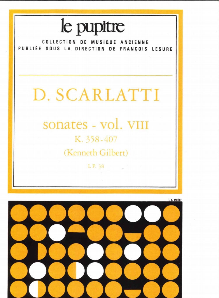 Scarlatti, Sonates Vol. 8: K 358-407 (Heugel)