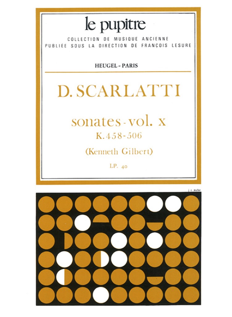 Scarlatti, Sonates Vol.10: K 458-506 (Heugel)