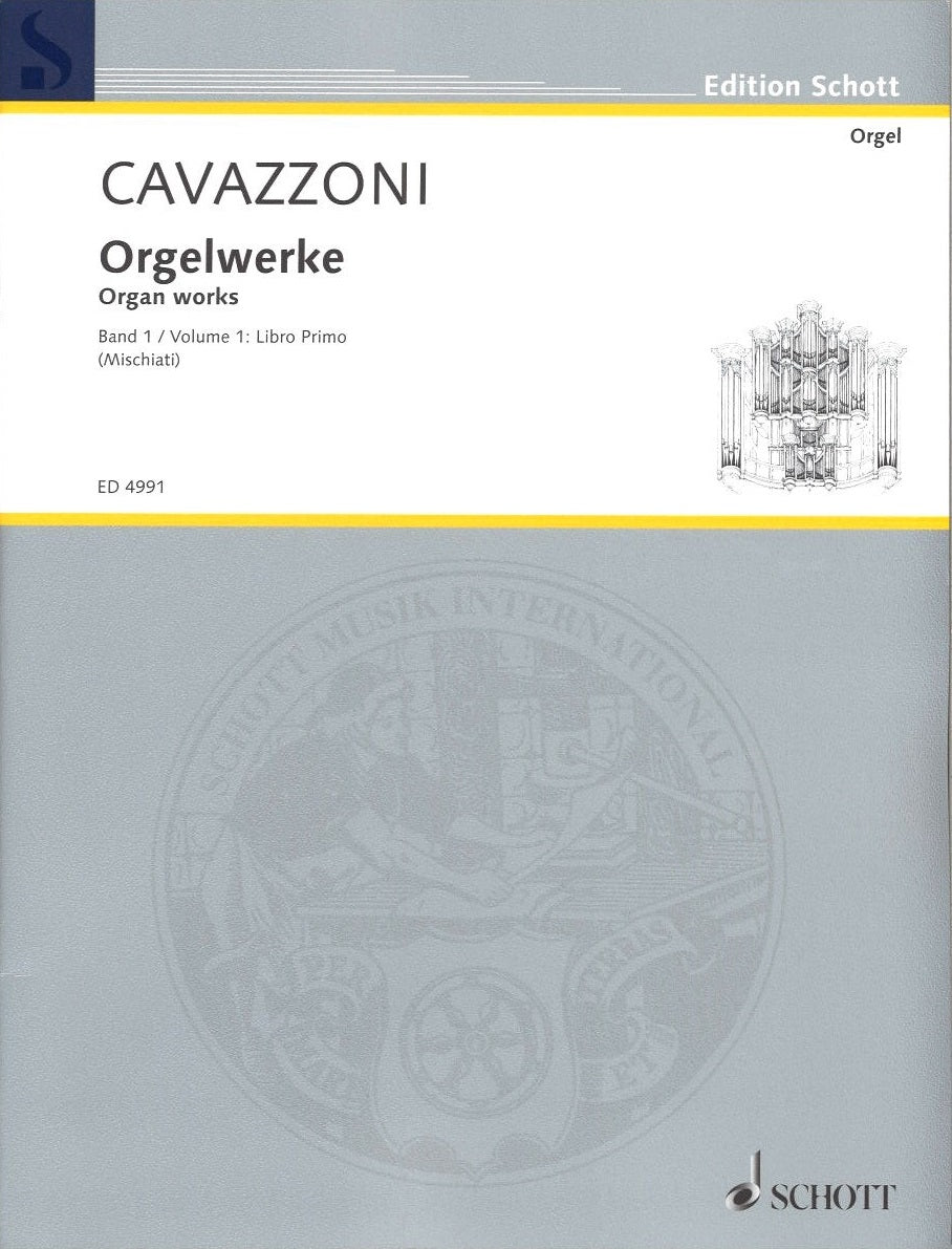 Cavazzoni, Orgelwerke 1 (Schott)