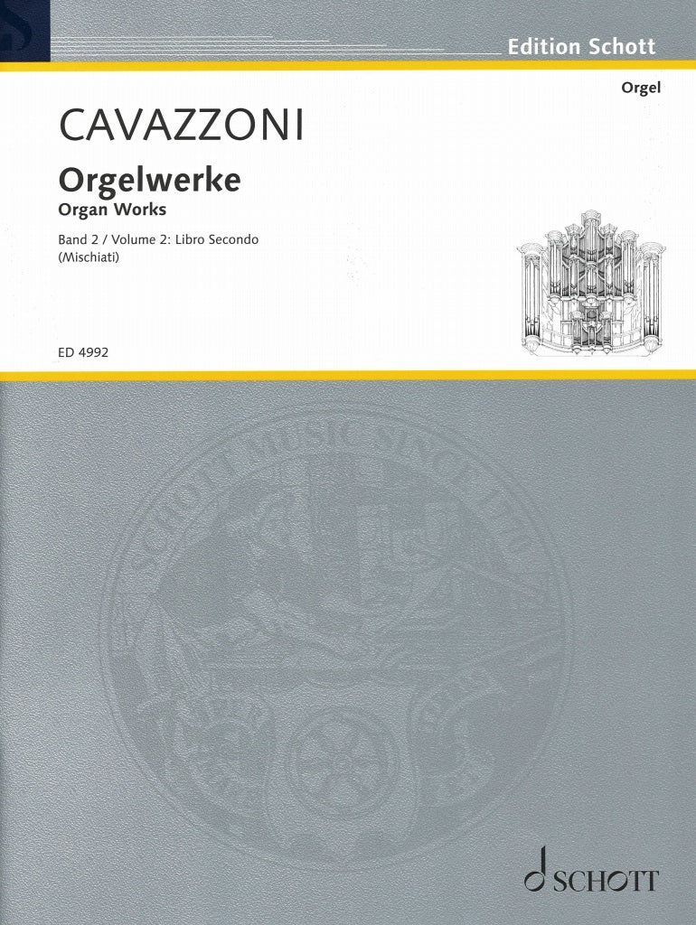 Cavazzoni, Orgelwerke 2 (Schott)