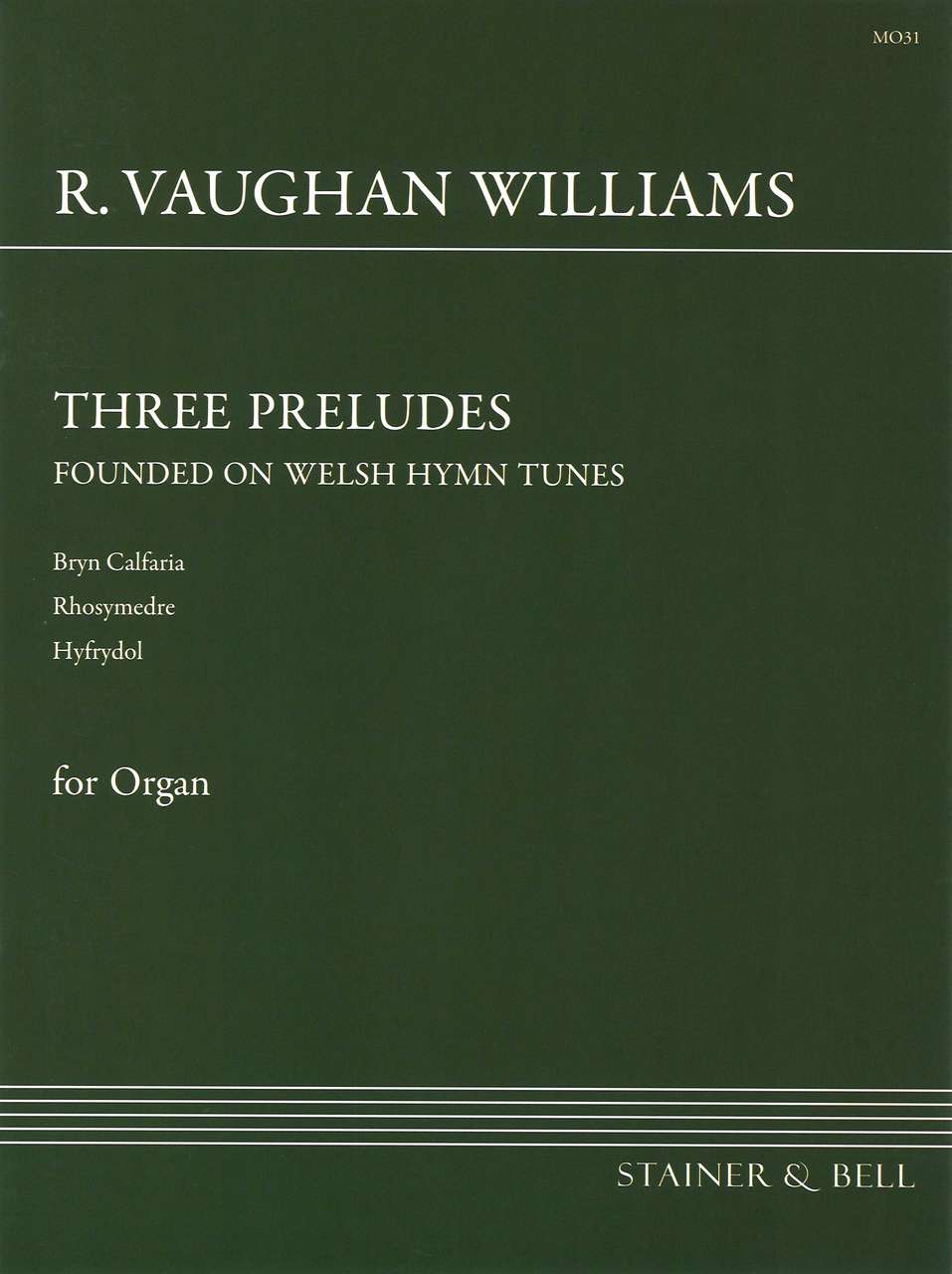 Vaughan Williams, 3 Preludes (Stainer & Bell)