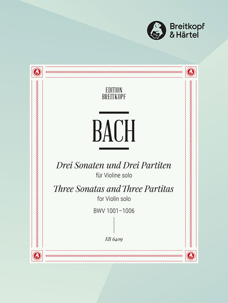 Bach, Sonaten und Partiten (Davisson) (Breitkopf)