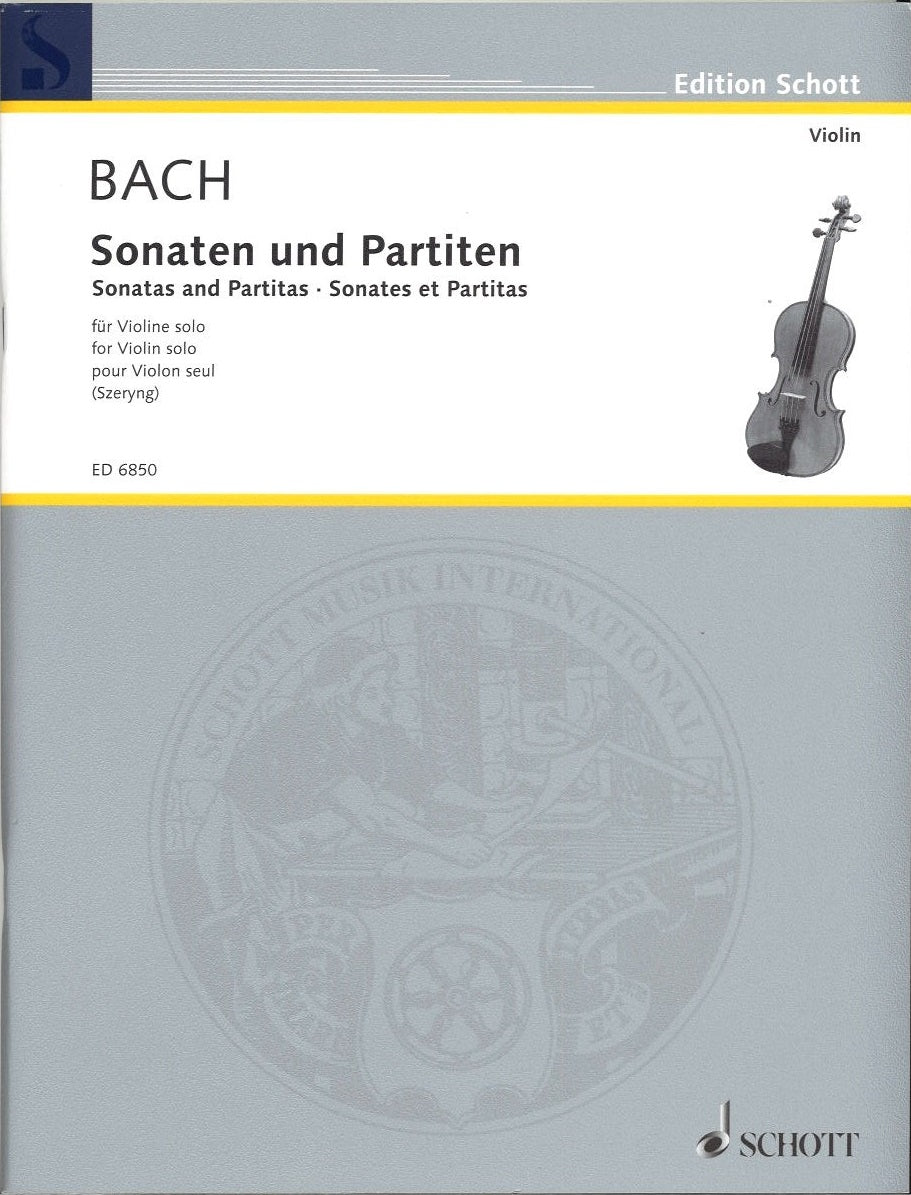 Bach, Sonaten und Partiten (Szeryng) (Schott)