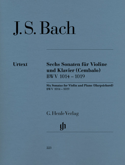 Bach, Sonaten BWV 1014-1019 (Henle)