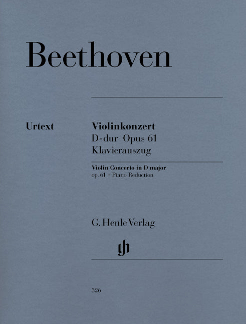 Beethoven, Concerto op. 61 (Henle)