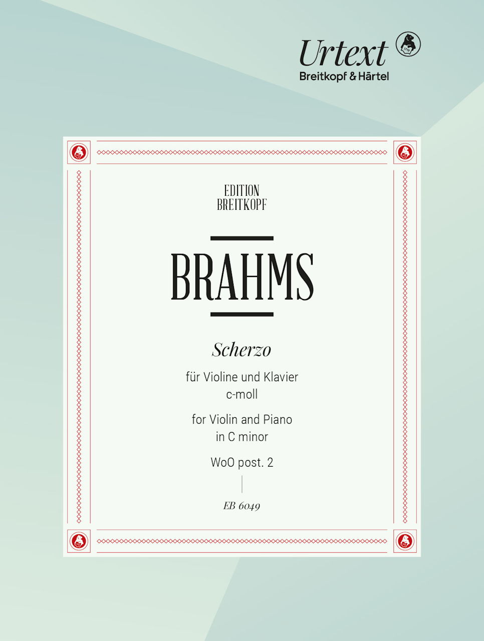 Brahms, Scherzo (F.A.E.-Sonate) (Breitkopf)