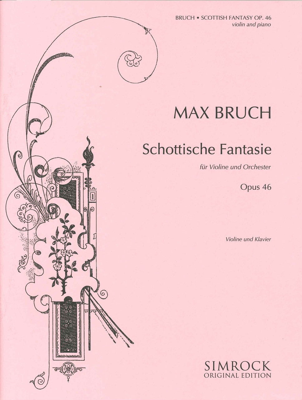 Bruch, Schottische Fantasie op. 46 (Simrock)
