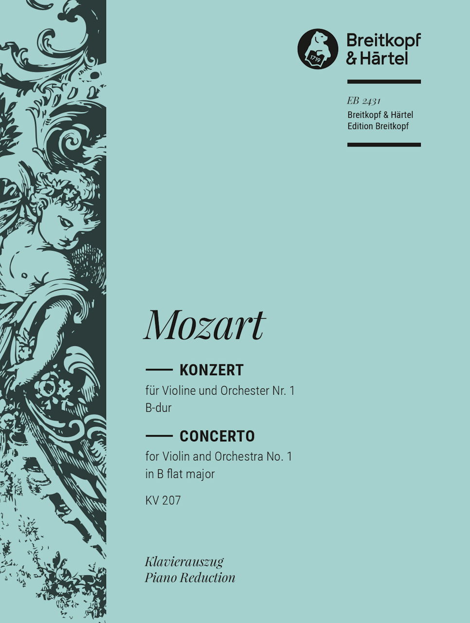 Mozart, Concerto KV 207 (No.1)(Waldersee (Breitkopf)
