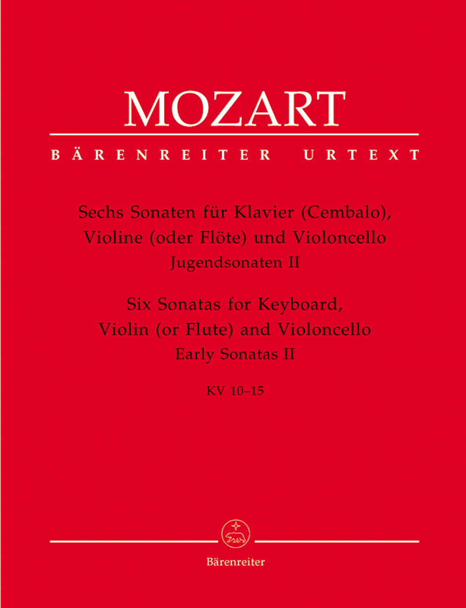 Mozart, Jugendsonaten 2: KV 10-15 (Barenreiter)