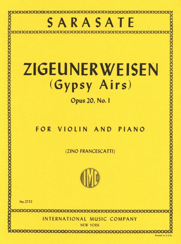 Sarasate, Zigeunerweisen (Francescatti) (IMC)