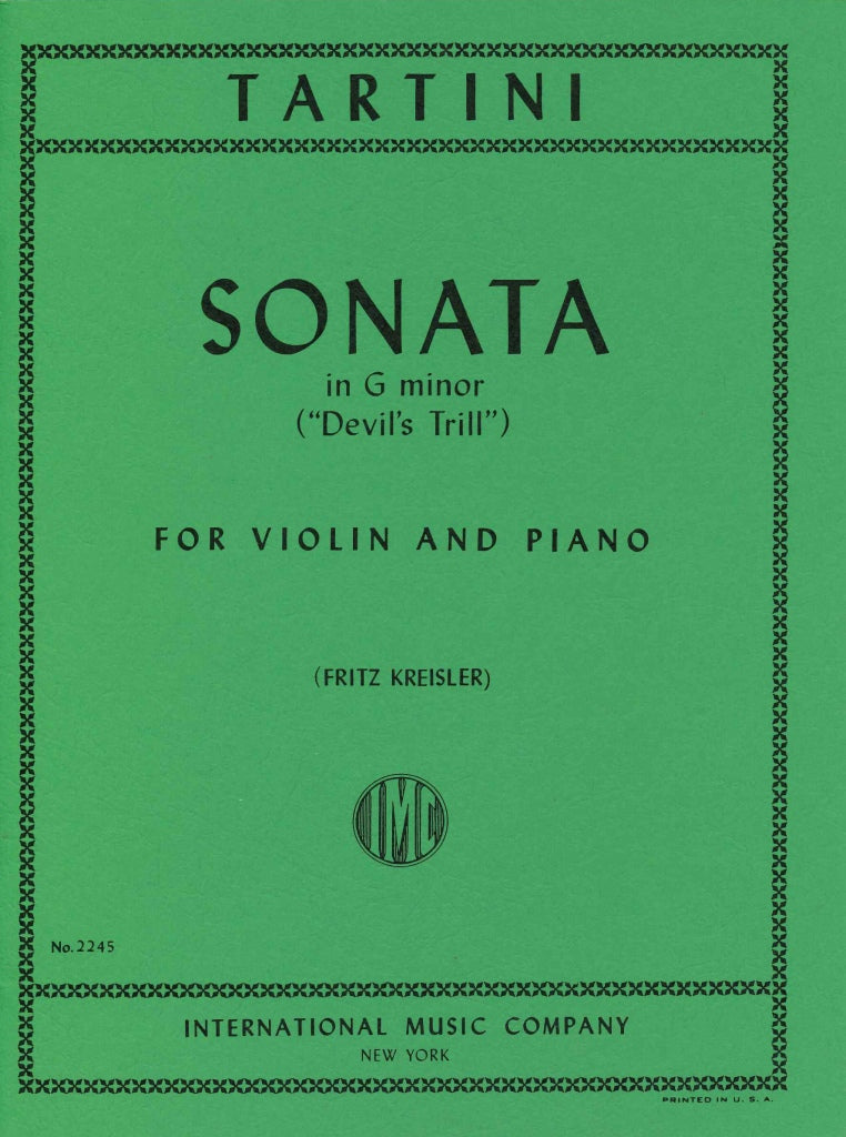 Tartini, Sonata Devil's Trill (Kreisler) (IMC)
