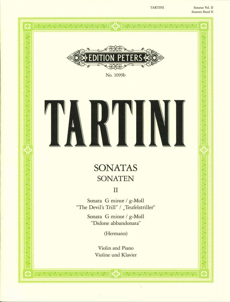 Tartini, Sonaten 2: Teufelstriller; Dido (Peters)