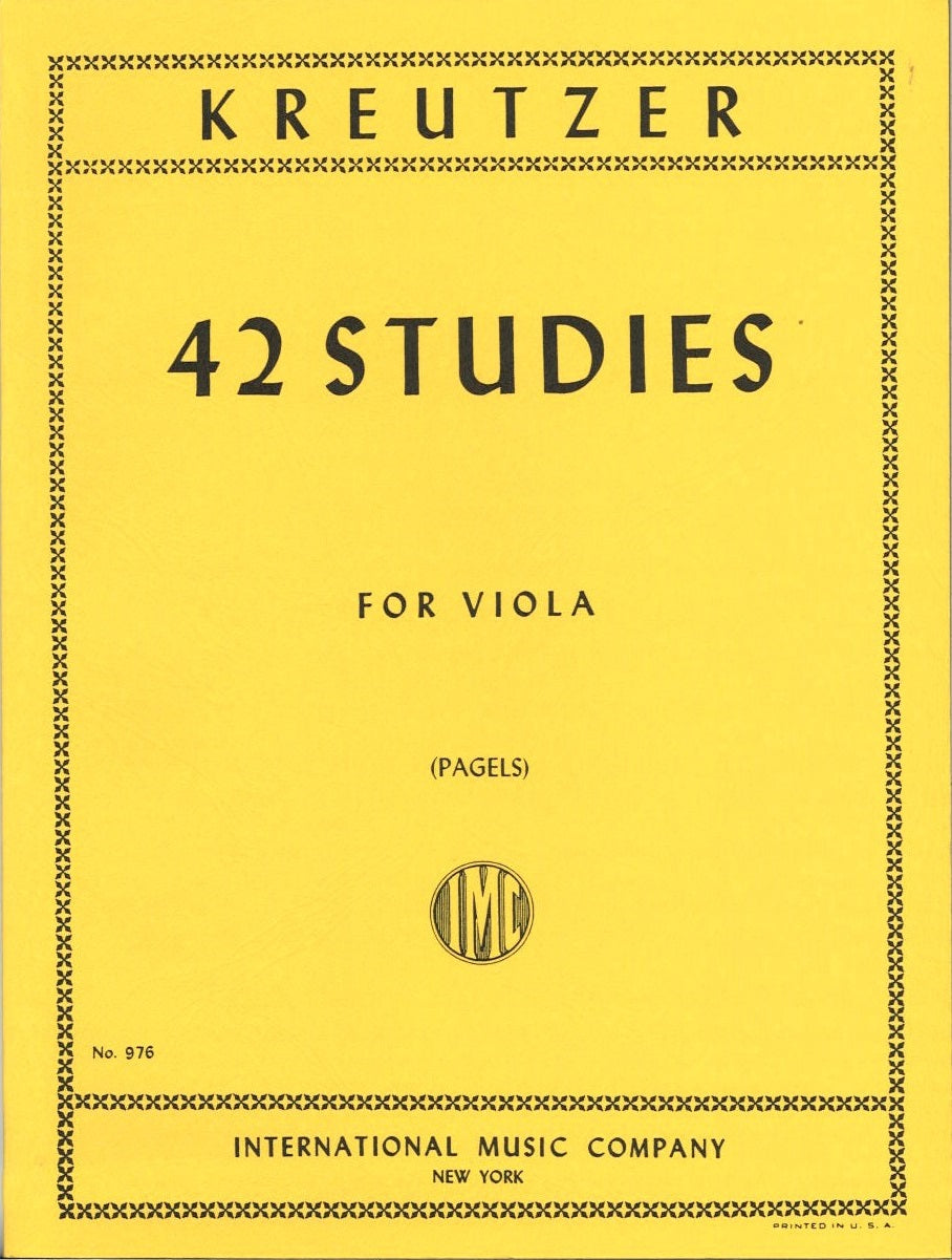 Kreutzer, 42 Studies (Pagels) (IMC)