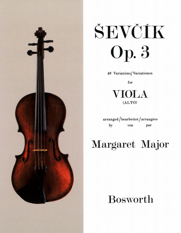 Sevcik, 40 Variations op. 3 (Bosworth)