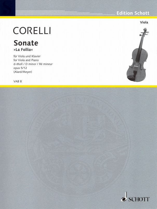 Corelli, La Follia (Alard/Meyer) (Schott)