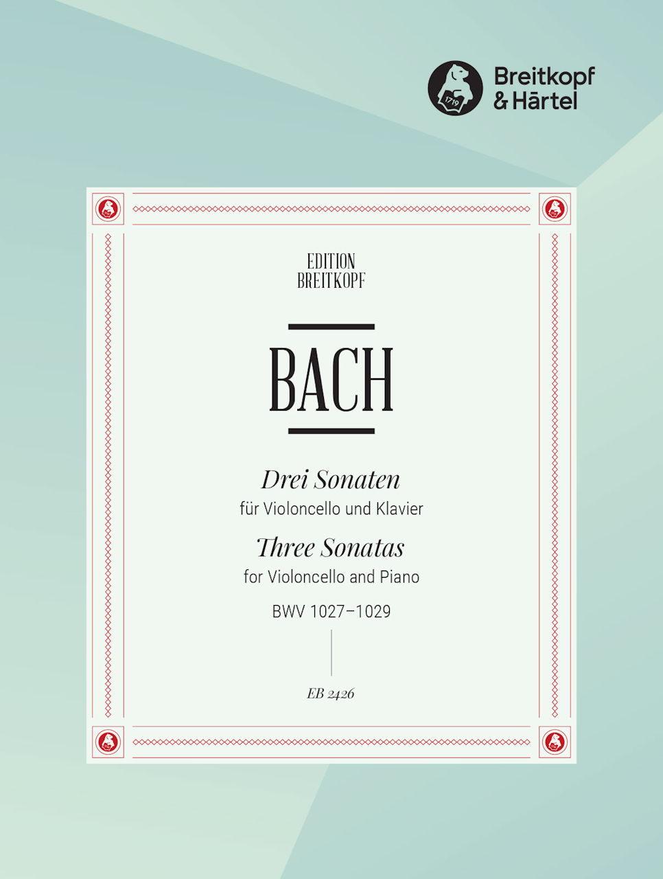 Bach, Sonaten BWV 1027-29 (Klengel) (Breitkopf)