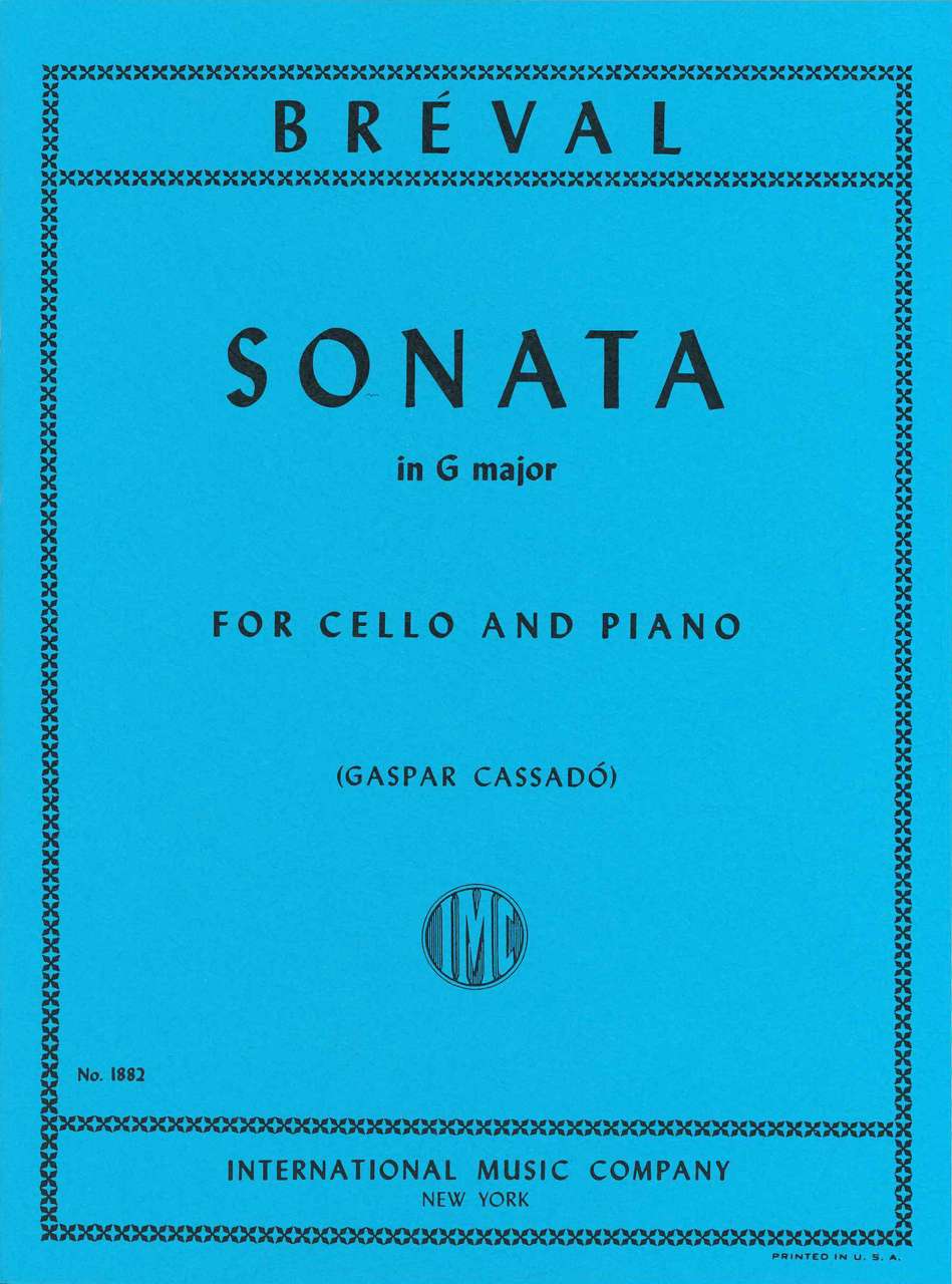 Breval, Sonata in G op. 12/5 (Cassado) (IMC)