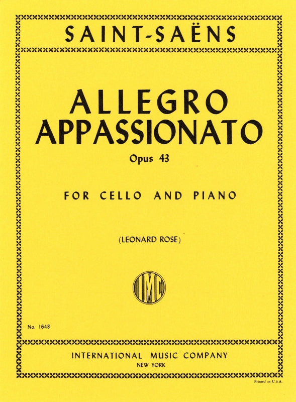 Saint-Saens, Allegro appassionato op. 43 (IMC)