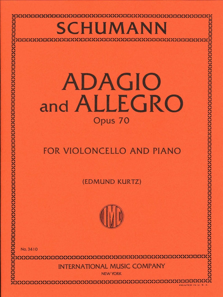 Schumann, Adagio and Allegro op. 70 (IMC)