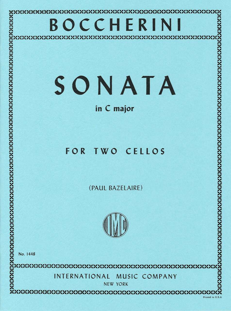 Boccherini, Sonata in C major (2Vc) (IMC)