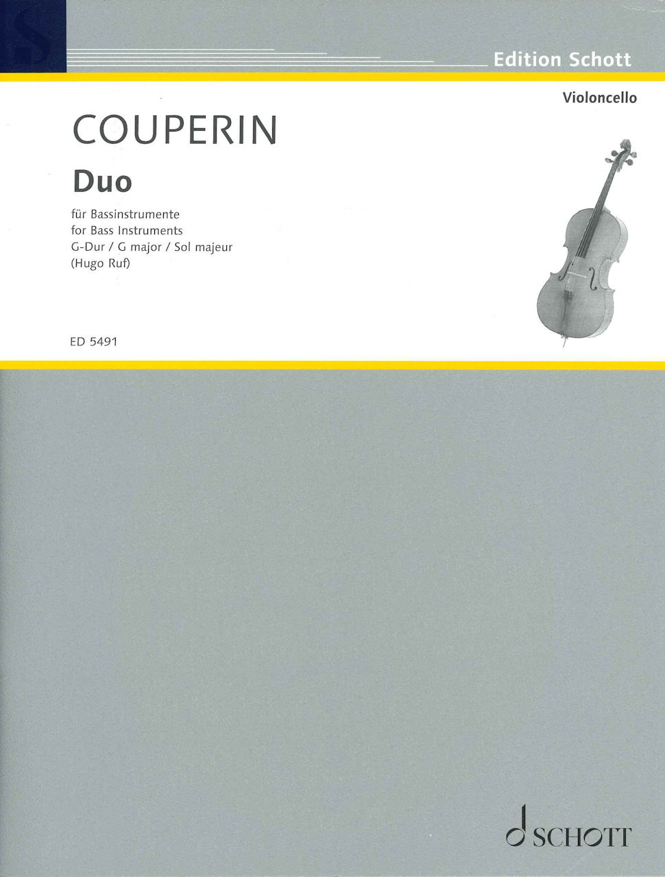 Couperin, Duo G-dur (2Vc/2VdG/2Bn) (Schott)
