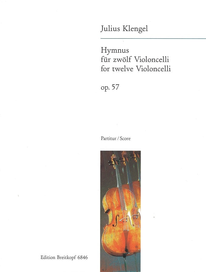 Klengel, Hymnus (12Vc) (Score,Parts) (Breitkopf)