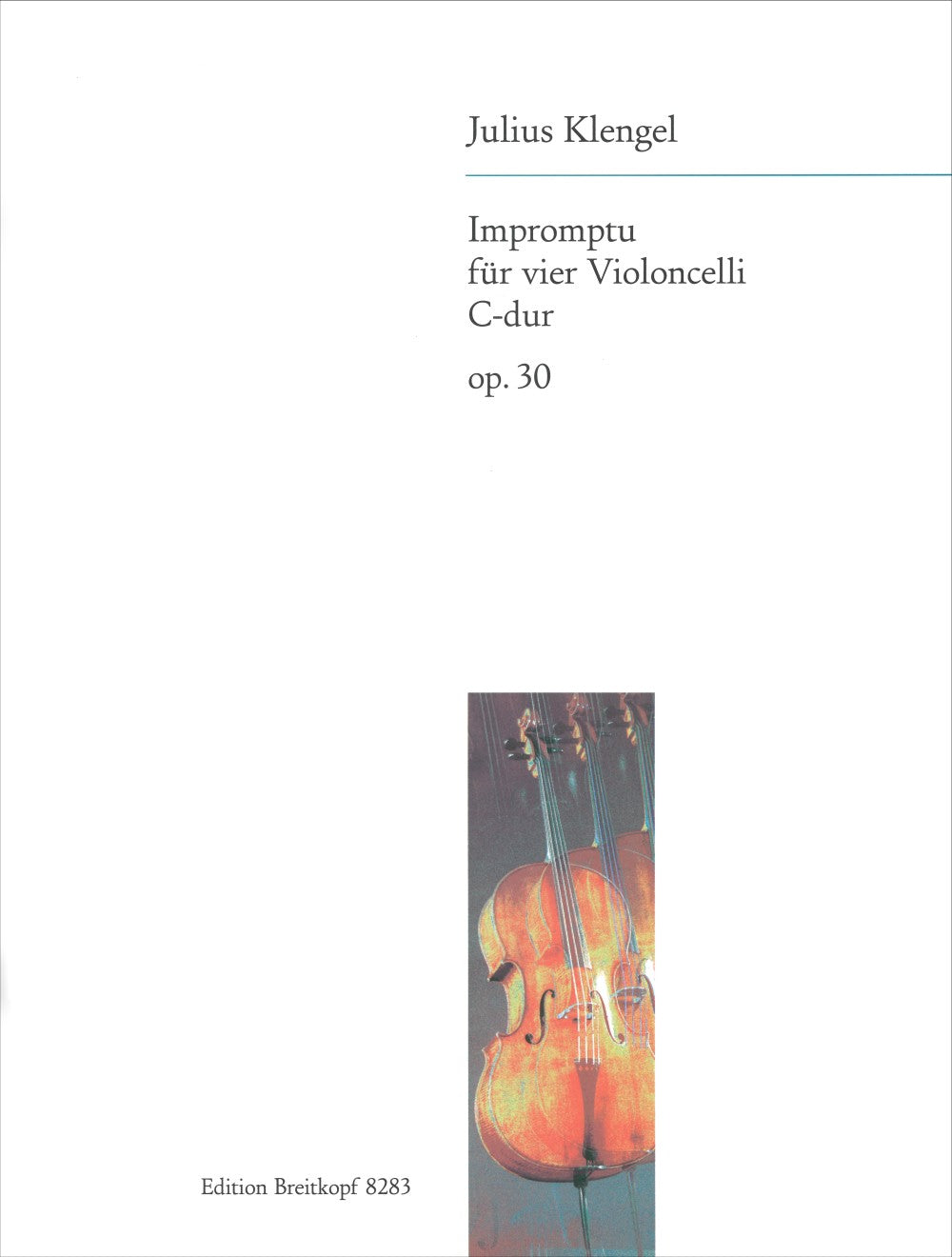 Klengel, Impromptu op. 30 (4Vc) (Breitkopf)