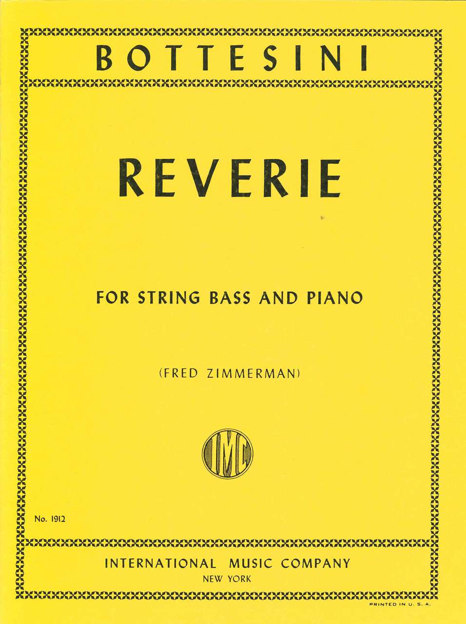 Bottesini, Reverie (IMC)