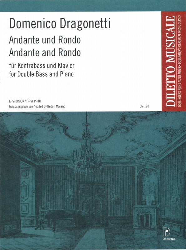 Dragonetti, Andante und Rondo (CB,Pf) (Doblinger)