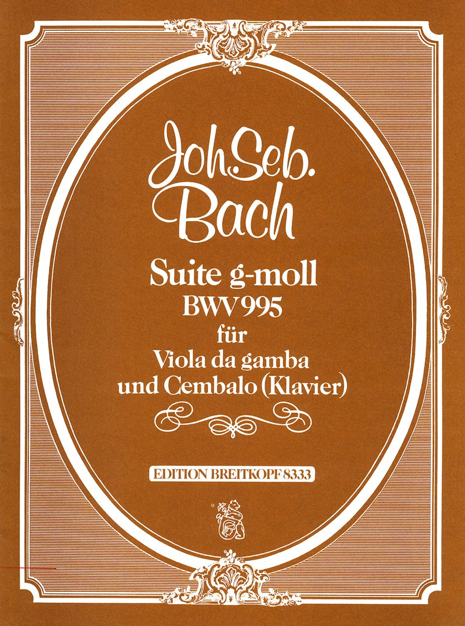 Bach, Suite g-moll BWV 995 (Langin) (Breitkopf)