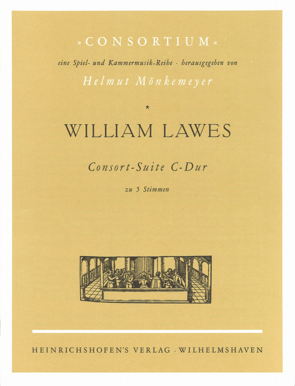 Lawes,W., Consort-Suite C-dur zu funf St (Heinrichshofen)