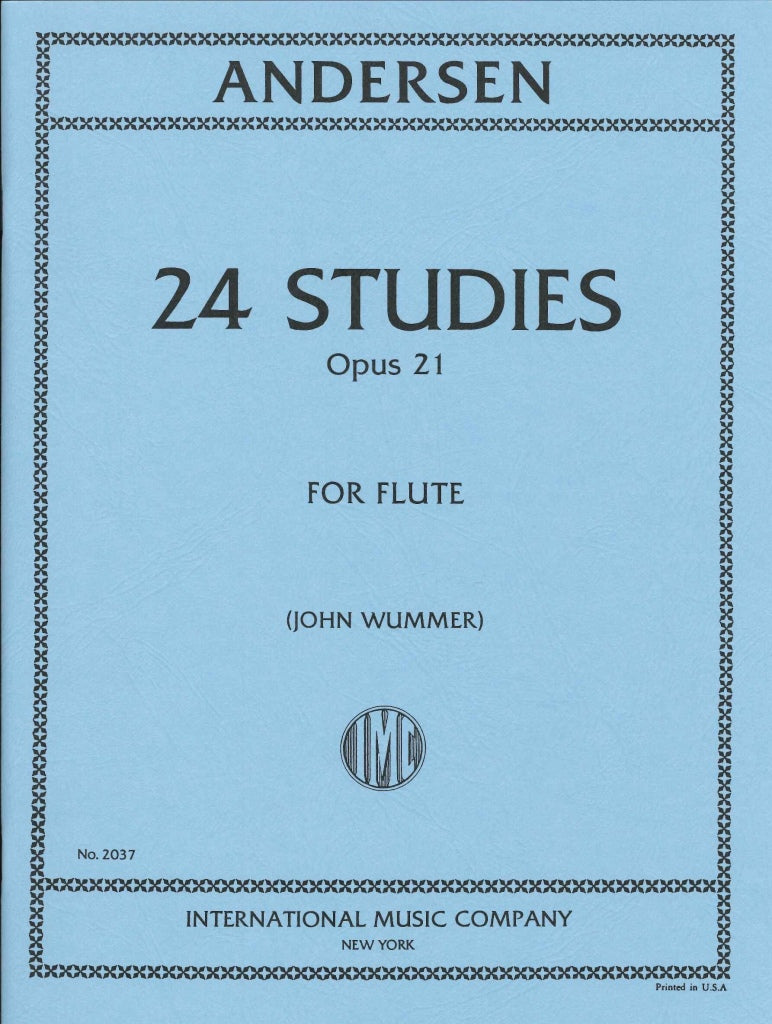 Andersen, op. 21: 24 Studies (IMC)