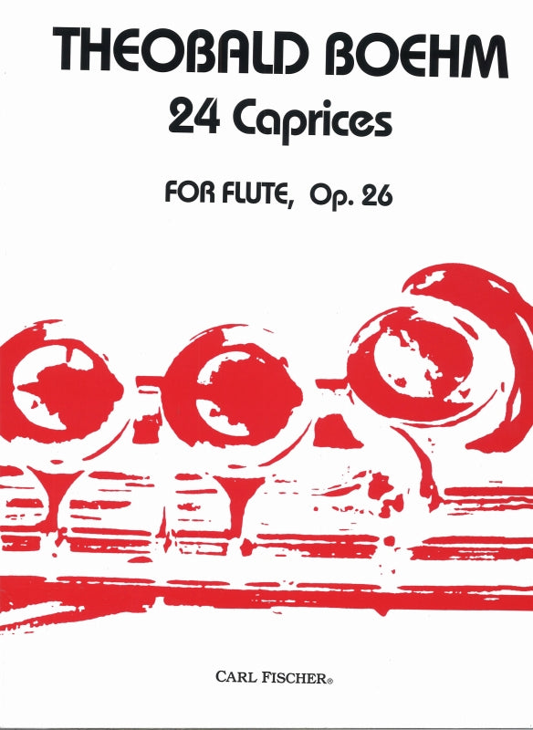 Boehm, op. 26: 24 Caprices (Wummer) (Carl Fischer)