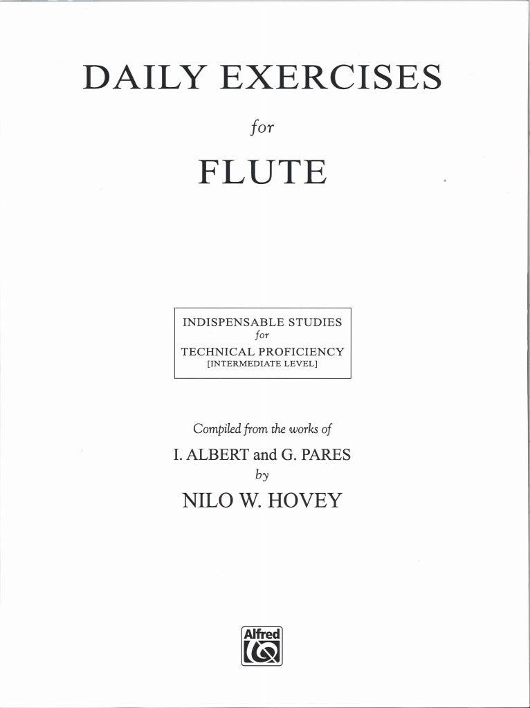 Hovey, Daily Exercises (Belwin/Alfred)