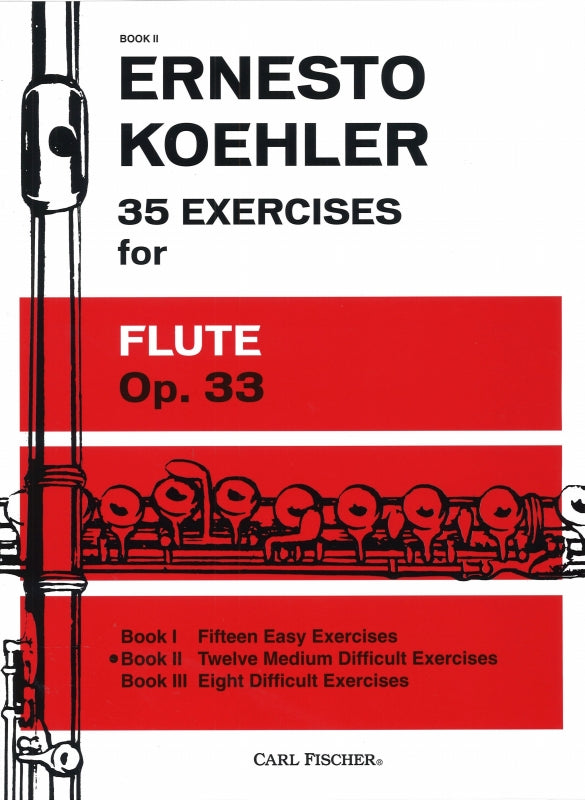 Kohler, 35 Exercises op. 33, Book 2 (Carl Fischer)