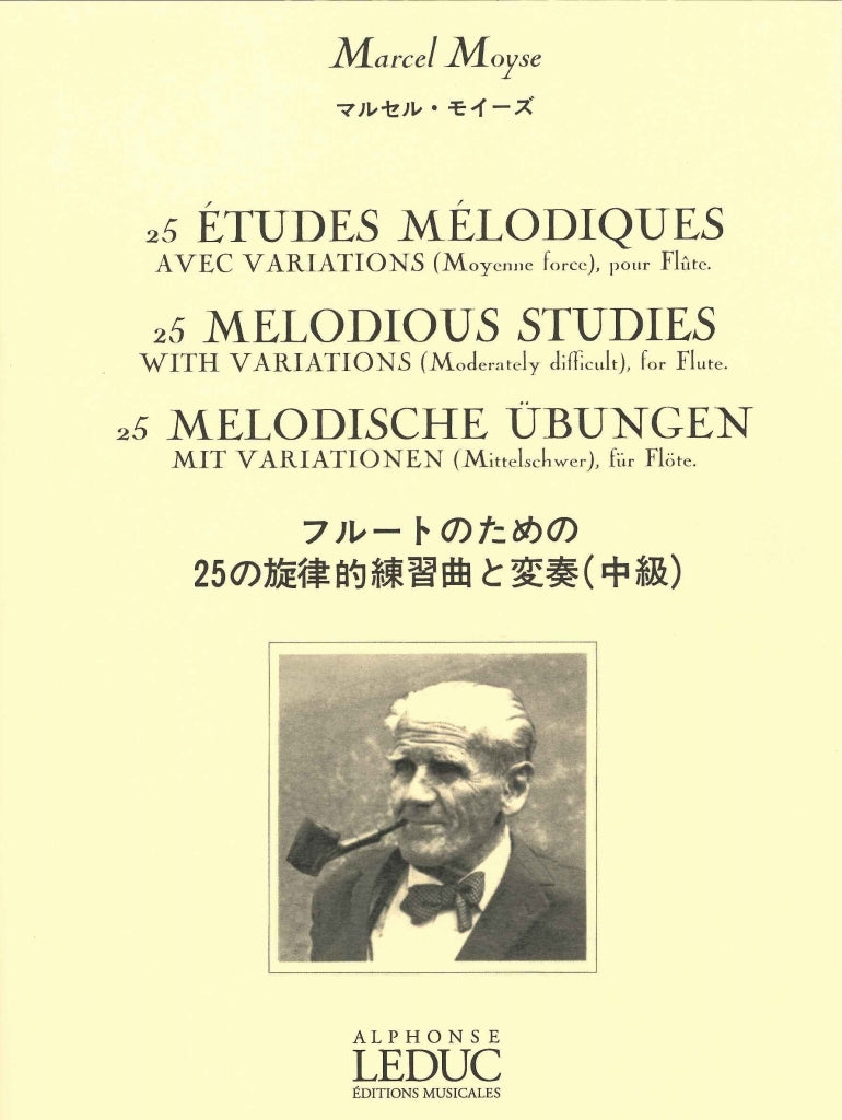 Moyse, 25 Etudes melodiques avec var. (Leduc)