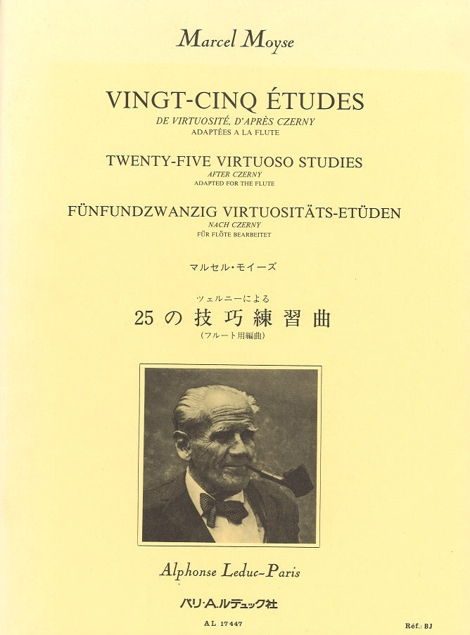 Moyse, 25 Etudes de virtuosite (Leduc)