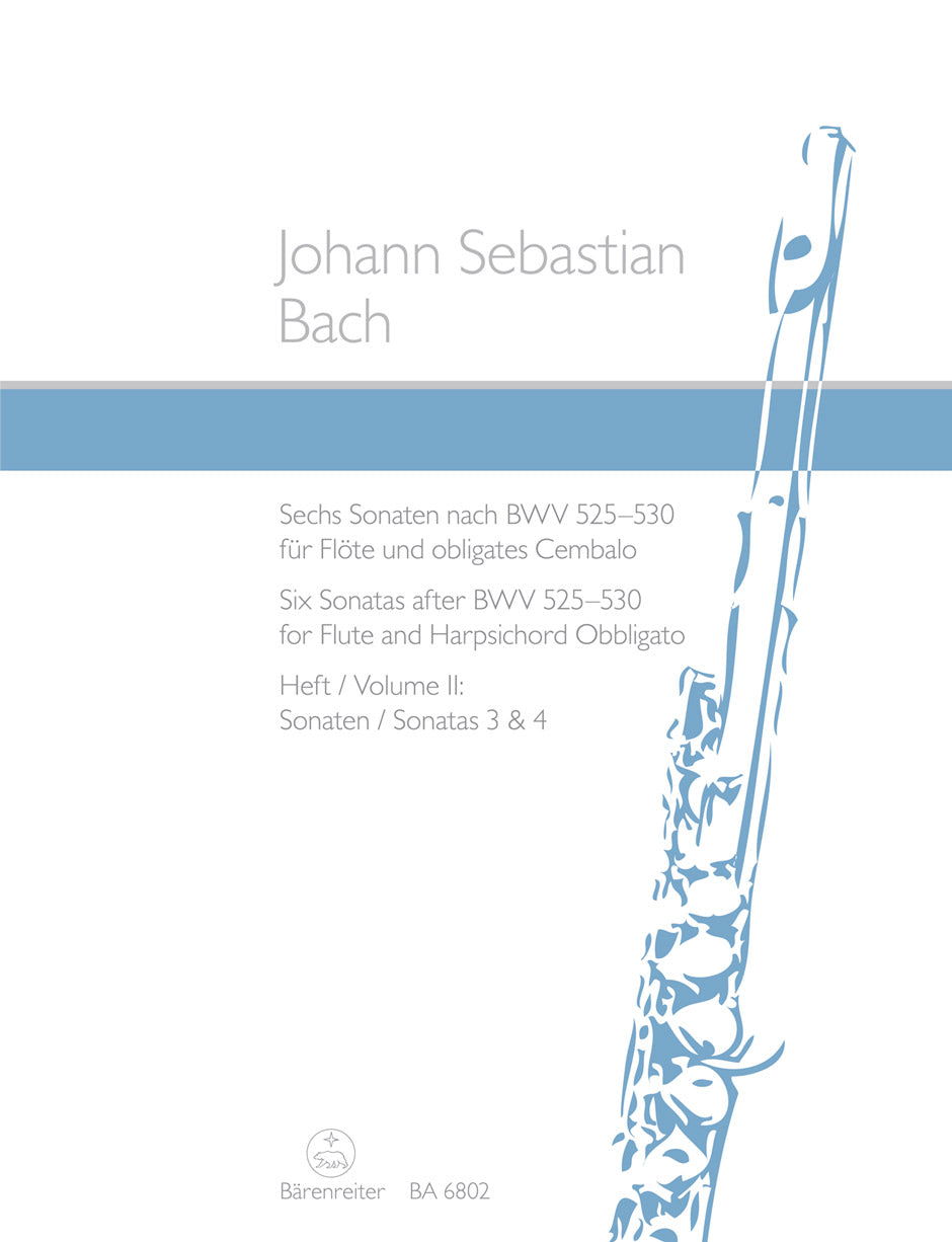 Bach, Sonaten nach Orgeltrios 2 (Barenreiter)