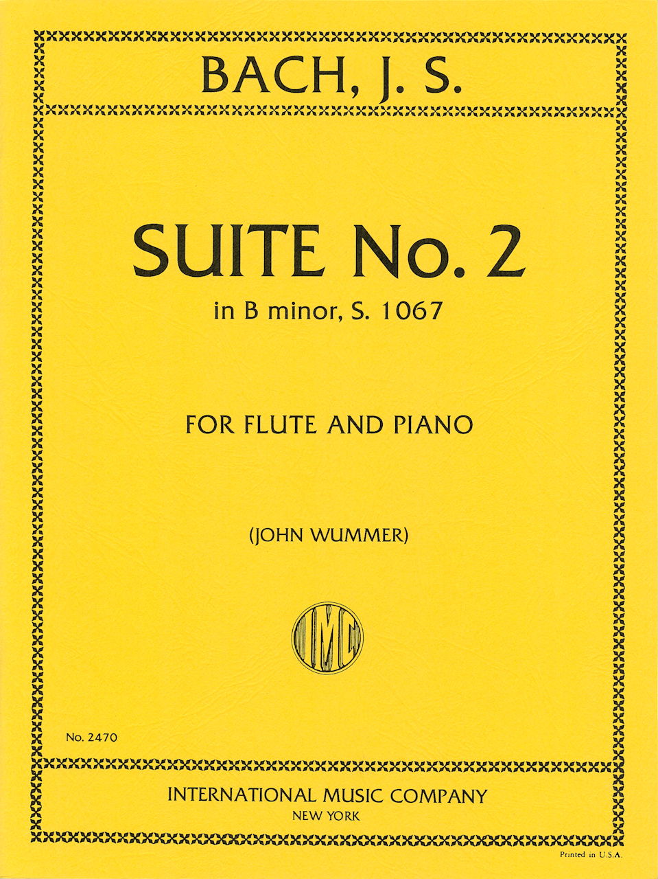 Bach, Suite No.2 b (Platonov) (IMC)