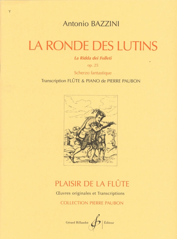 Bazzini, Ronde des lutins op. 25 (Billaudot)