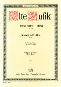 Boccherini, Concerto in D op. 27 (Redel) (Leuckart)