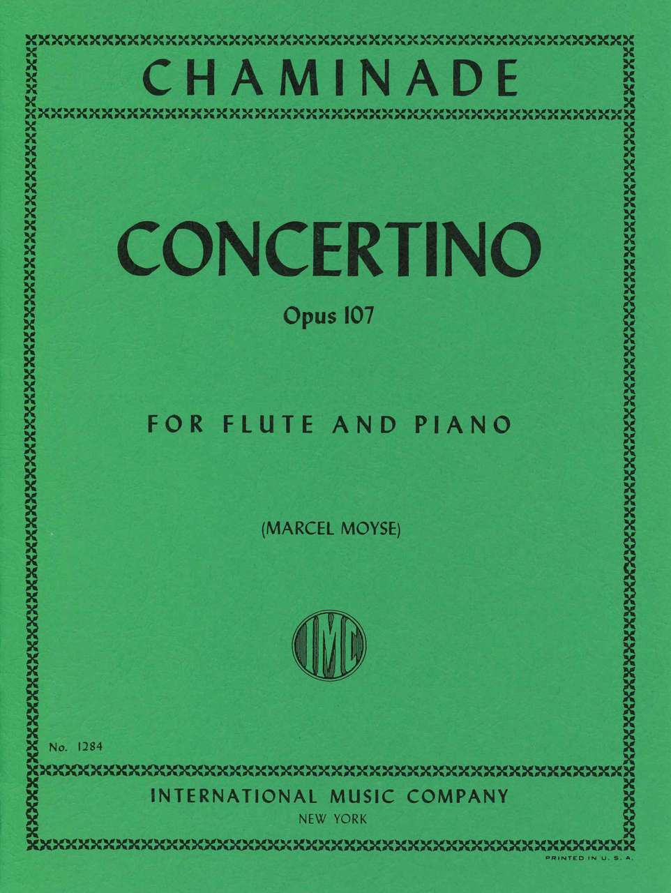 Chaminade, Concertino op. 107 (Moyse) (IMC)