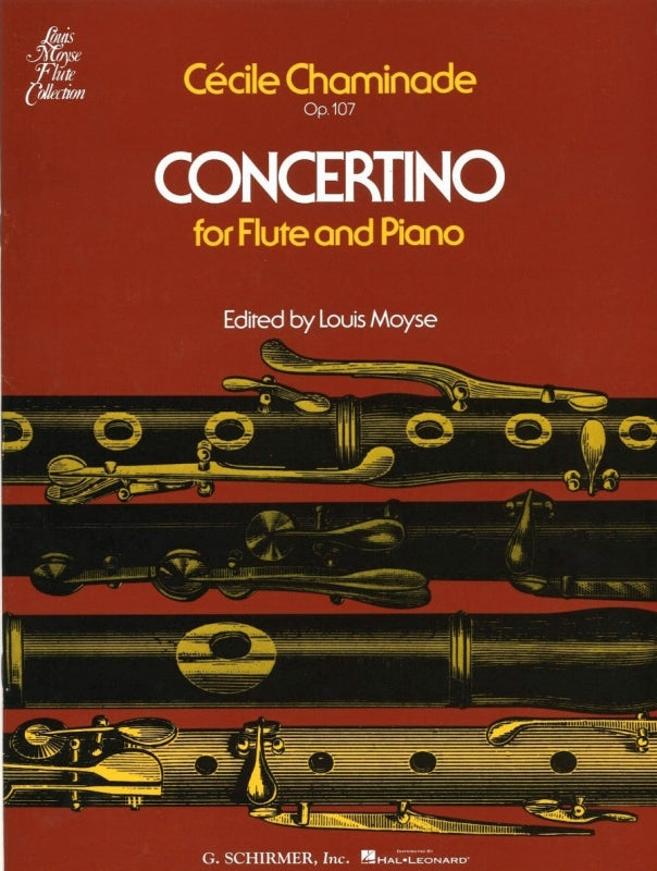Chaminade, Concertino op. 107 (Moyse) (G.Schirmer)
